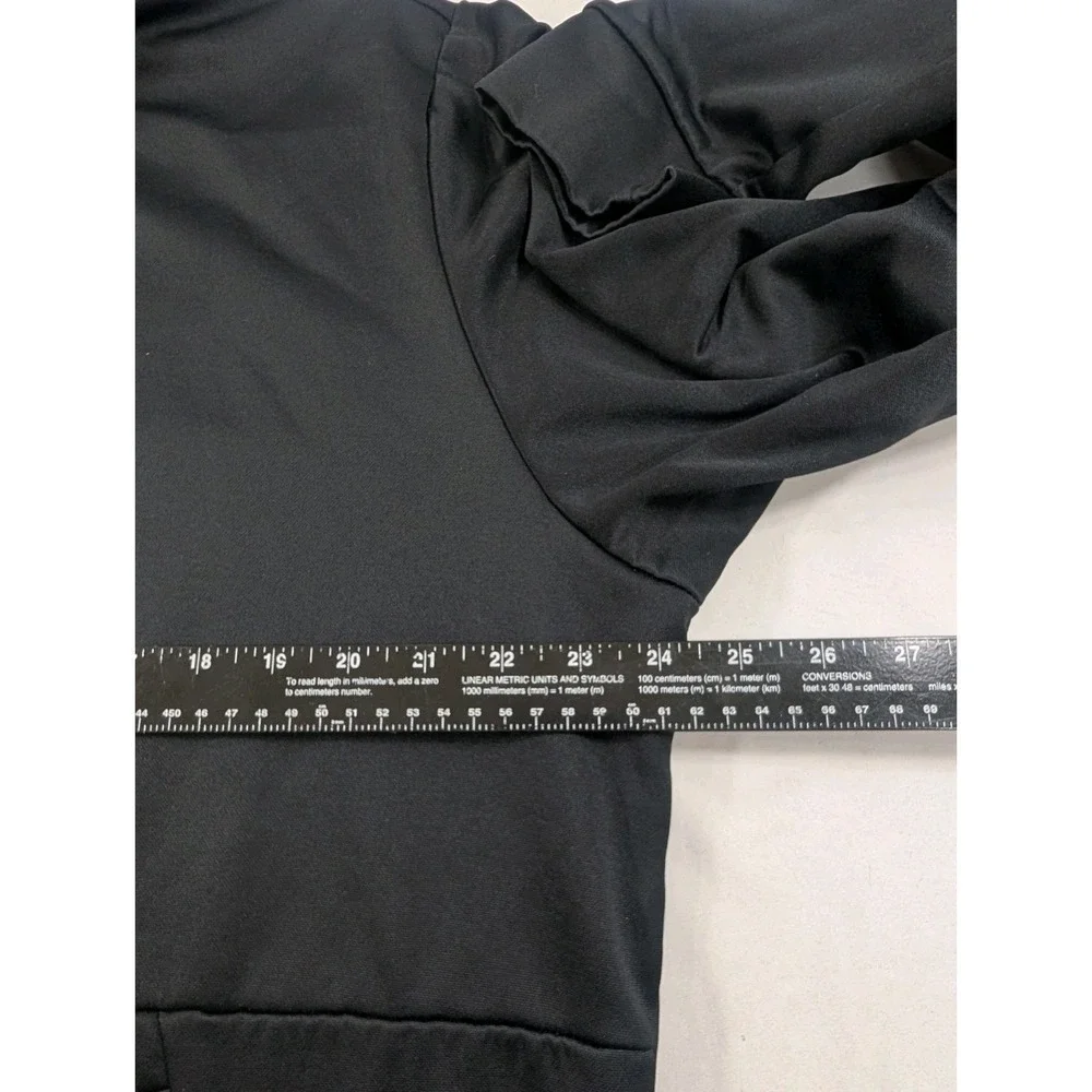 Nike Air Jordan Dri-FIT Center Logo Air Fleece Pullover Hoodie Slim Fit XL Black